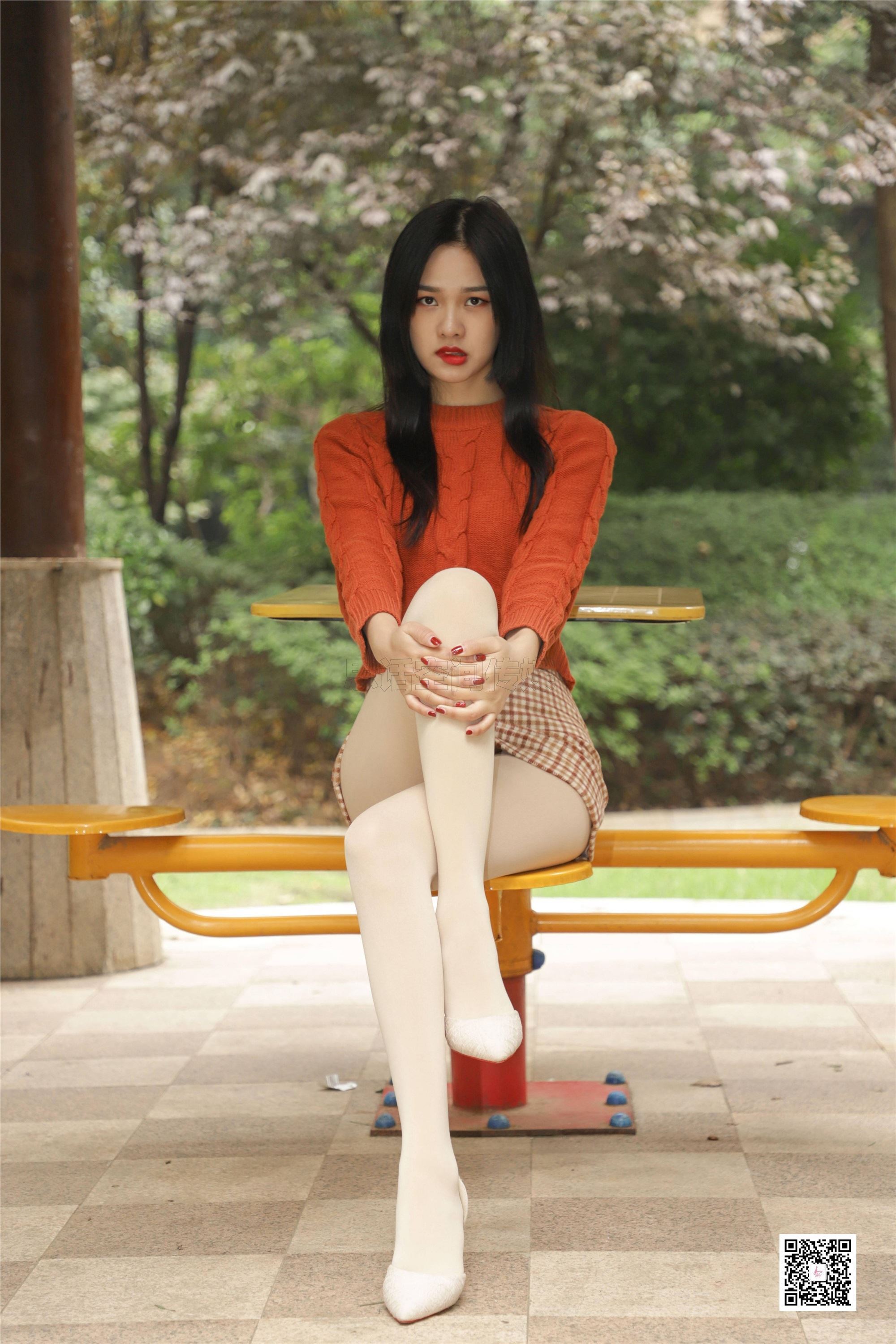 SiHua思话 SJ065 橙子 冬日公园那一缕阳光